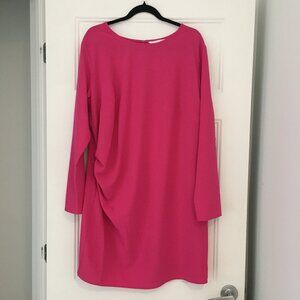 H&M Long Sleeve Draped Dress